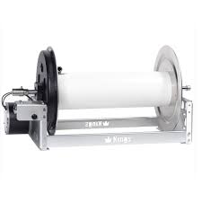 KR1A22E Kings Hose Reel 22in Aluminum Electric Hose Reel