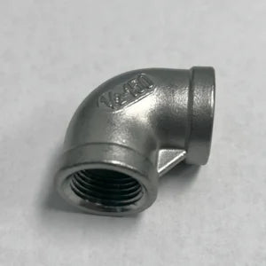 Elbow For Titan Hose Reel Manifold 90 Degree Stainless Steel