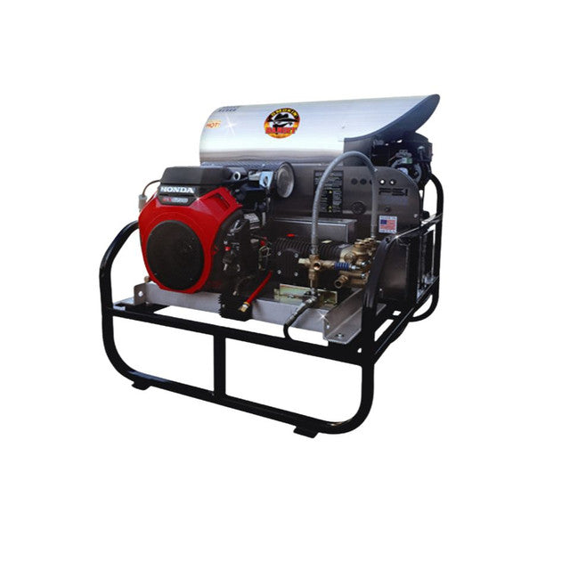 Ultra Smokin' Bandit 3500 PSI 8.0 GPM (Gas - Hot Water) Belt Drive Pressure Washer with Honda GX690