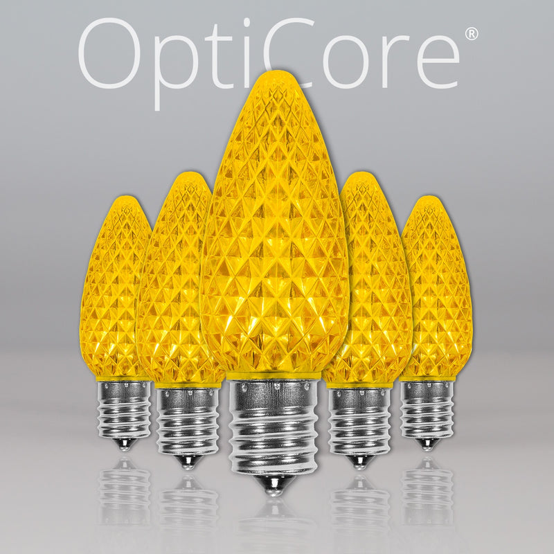 C9 Gold OptiCore LED Bulbs