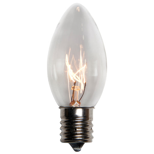 C9 Clear Transparent Bulbs