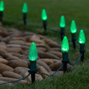 C9 Green OptiCore LED Bulbs