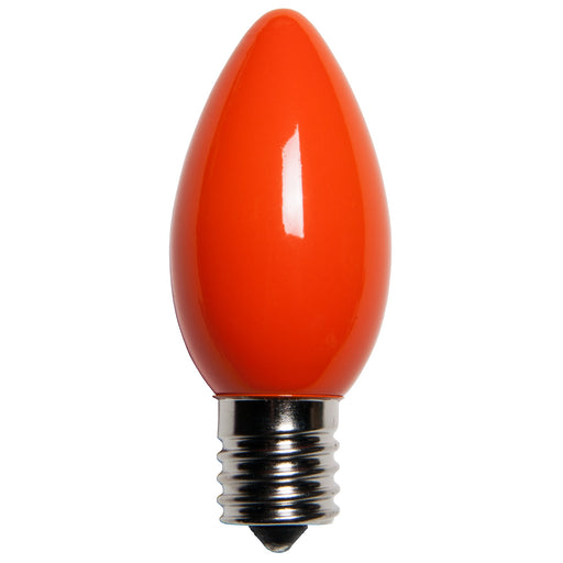 C9 Orange Opaque Bulbs