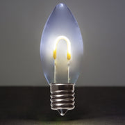 C9 Shatterproof Warm White FlexFilament LED Bulbs