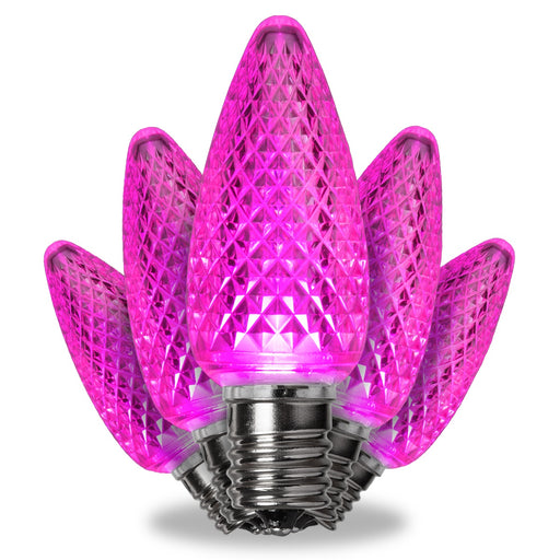 C9 Pink Kringle Traditions LED Bulbs