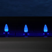 C9 Opaque Blue OptiCore LED Bulbs