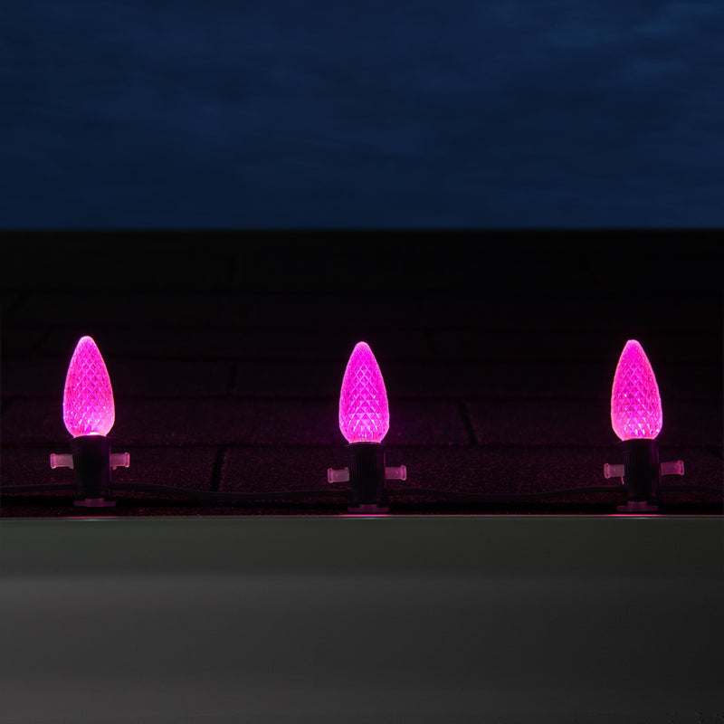 C9 Pink OptiCore LED Bulbs