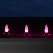 C9 Opaque Pink OptiCore LED Bulbs