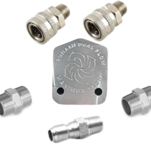 Tsunami Dual Siamese Kit Non Check Valve