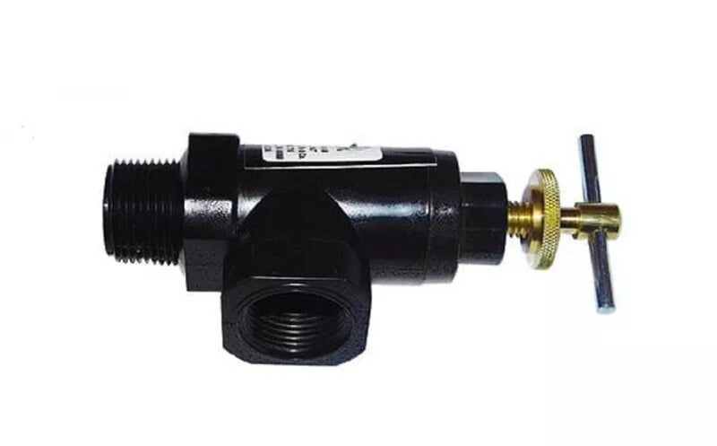 Pressure Relief/Regulating Valve 1/2″ NPT Inlet 3/4″ Outlet w/ 0-250 PSI Range