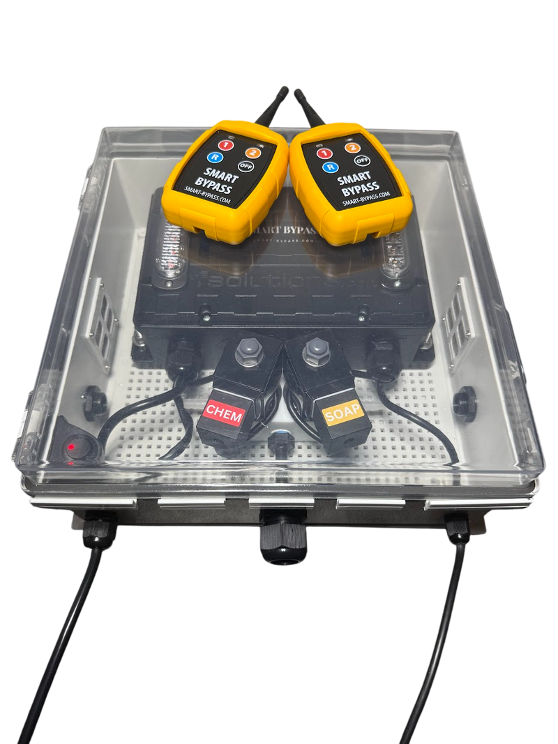 Fleet Washing 2 Step Remote Control System Without Bypass