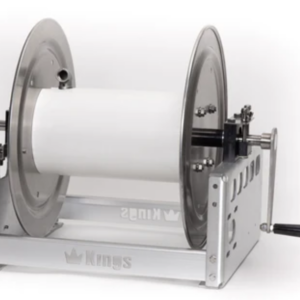 KR1A12 Kings 12″ Aluminum Manual Hose Reel With SS Manifold