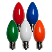 C9 Orange Opaque Bulbs