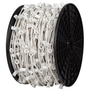 White C9 E17 Socket Spool