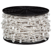 White C9 E17 Socket Spool