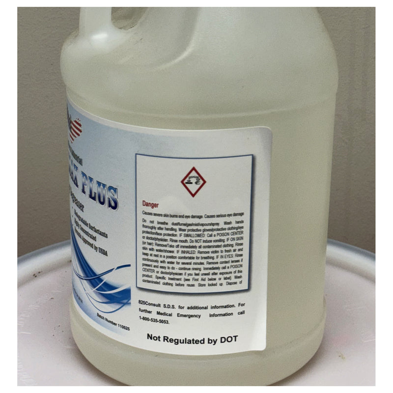 BD-6 MAX warning and safety label