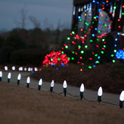 C9 Cool White Kringle Traditions LED Bulbs