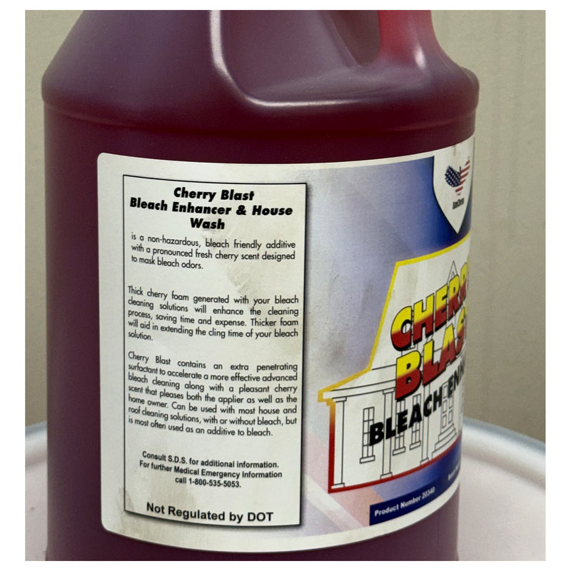 Cherry Blast directions label