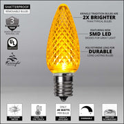 C9 Gold Kringle Traditions LED Bulbs