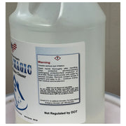 Glass Magic warning and safety label