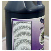 Grape Grenade directions label