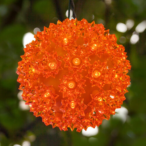 Amber 5mm LED Starlight Sphere, Lights