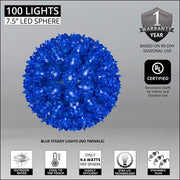 Blue T5 LED Starlight Sphere, Lights