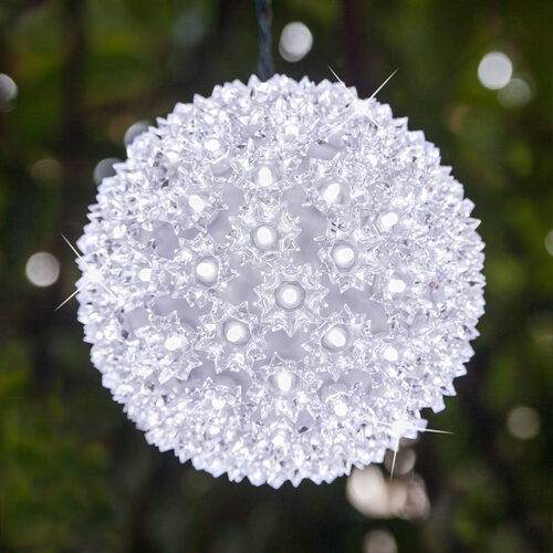 Cool White 5mm LED Twinkle Starlight Sphere, Lights