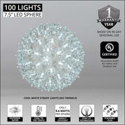 Cool White T5 LED Starlight Sphere, Lights