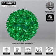 Green 5mm LED Starlight Sphere, Lights