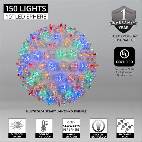 Multicolor T5 LED Starlight Sphere, Lights