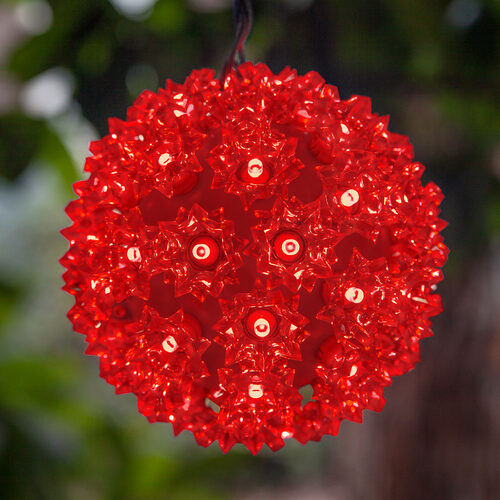 Red 5mm LED Starlight Sphere, Lights