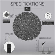 Red T5 LED Starlight Sphere, Lights