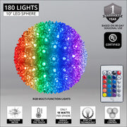 RGB 5mm LED Multi-Function Starlight Sphere, Lights