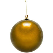 Shatterproof Gold Commercial Ornament, Candy Finish