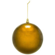 Shatterproof Gold Commercial Ornament, Candy Finish