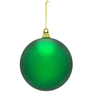 Shatterproof Green Commercial Ornament, Matte Finish