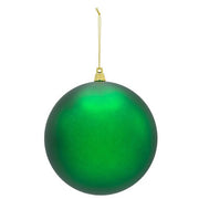 Shatterproof Green Commercial Ornament, Matte Finish