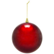 Shatterproof Red Commercial Ornament, Candy Finish