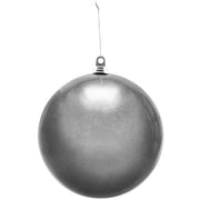Shatterproof Silver Commercial Ornament, Candy Finish