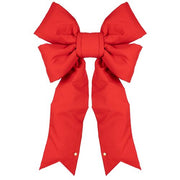Red Structural 3D Canvas Bow