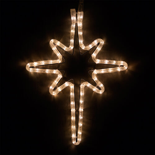 18" Bethlehem Star, Warm White Lights