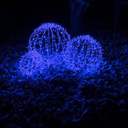Blue LED, Commercial Mega Sphere Light Ball, Fold Flat
