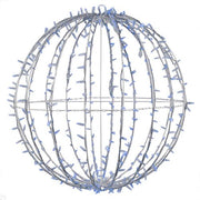 Blue LED, Commercial Mega Sphere Light Ball, Fold Flat