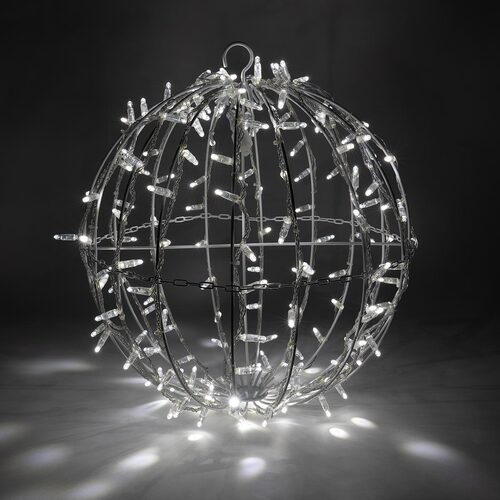 Cool White LED, Commercial Mega Sphere Light Ball, Fold Flat