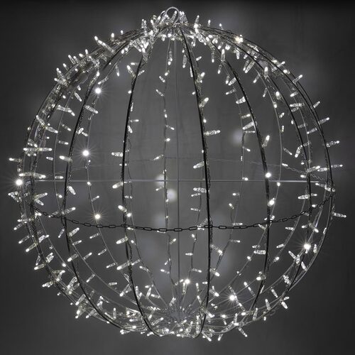 Cool White LED, Commercial Mega Sphere Light Ball, Fold Flat