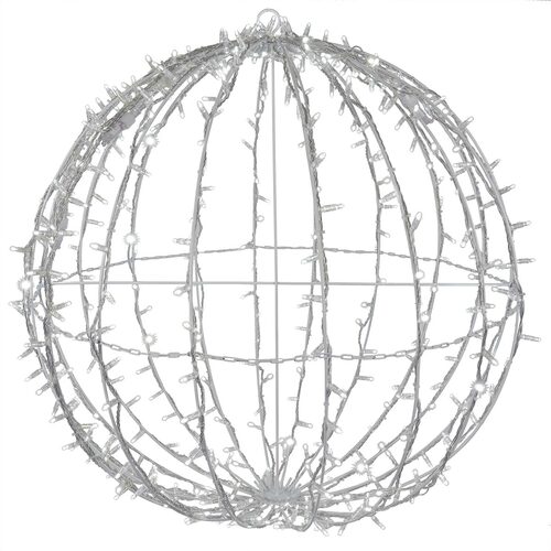 Cool White LED, Commercial Mega Sphere Light Ball, Fold Flat