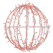Red LED, Commercial Mega Sphere Light Ball, Fold Flat
