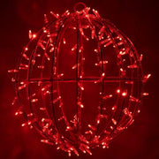 Red LED, Commercial Mega Sphere Light Ball, Fold Flat