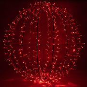 Red LED, Commercial Mega Sphere Light Ball, Fold Flat